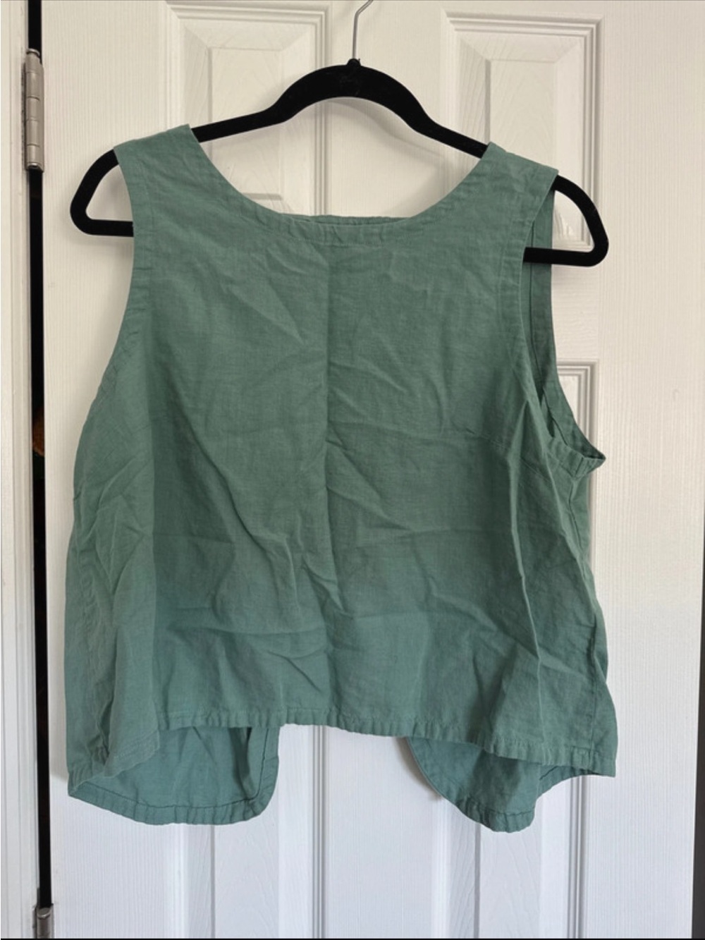 Pact linen tank